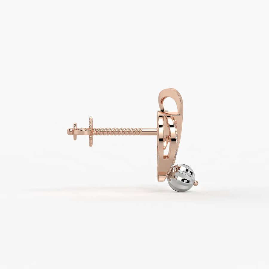 Ishvika Infinity Orbit Earrings