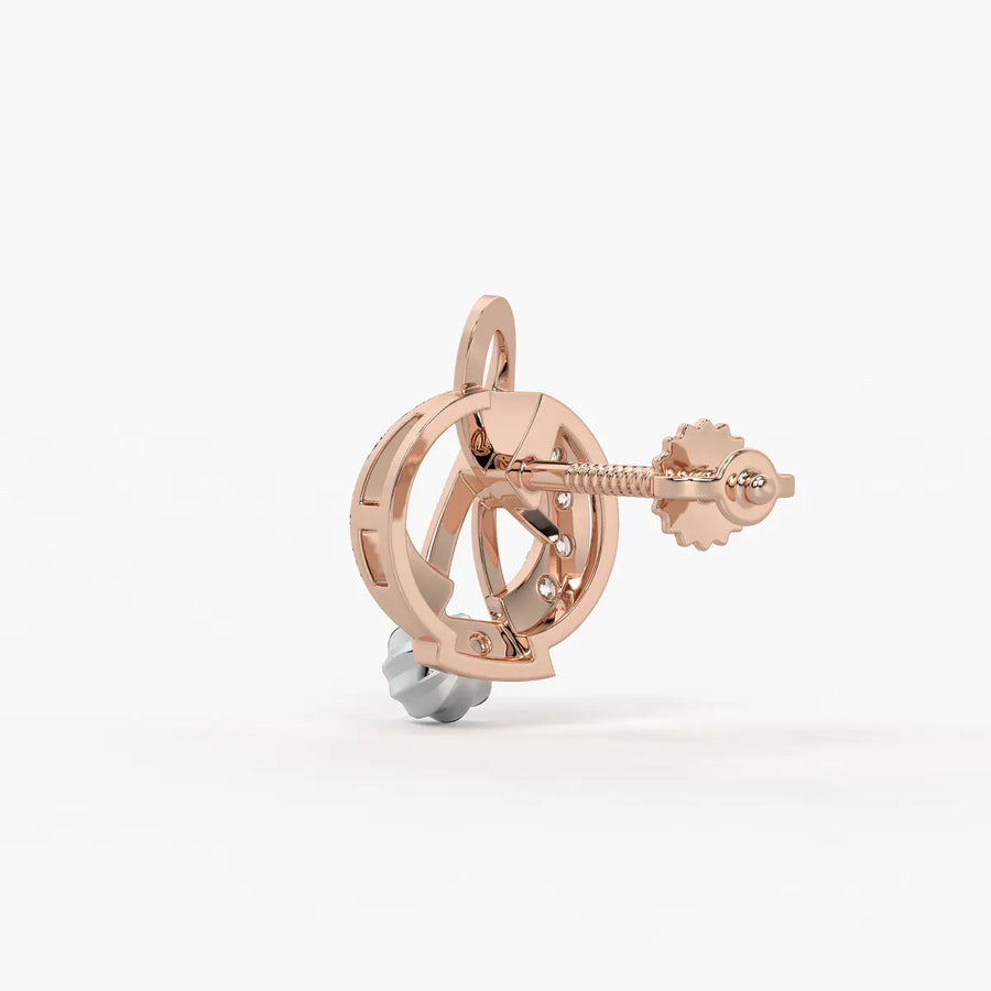 Ishvika Infinity Orbit Earrings