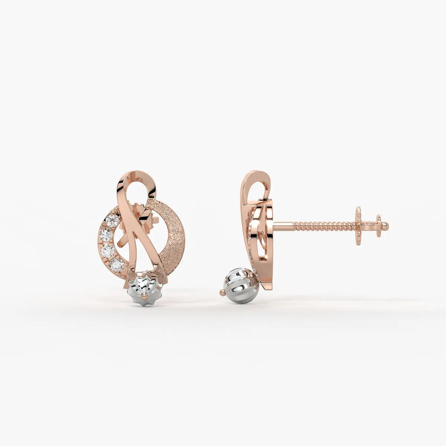 Ishvika Infinity Orbit Earrings