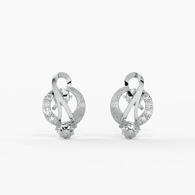 Ishvika Infinity Orbit Earrings