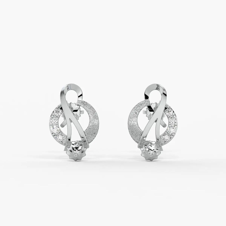 Ishvika Infinity Orbit Earrings