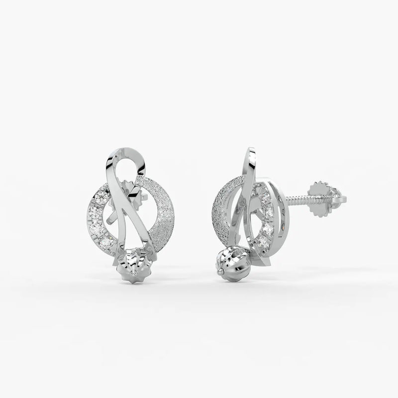 Ishvika Infinity Orbit Earrings