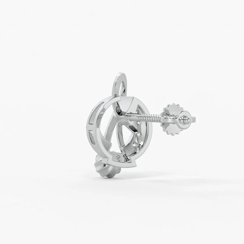 Ishvika Infinity Orbit Earrings