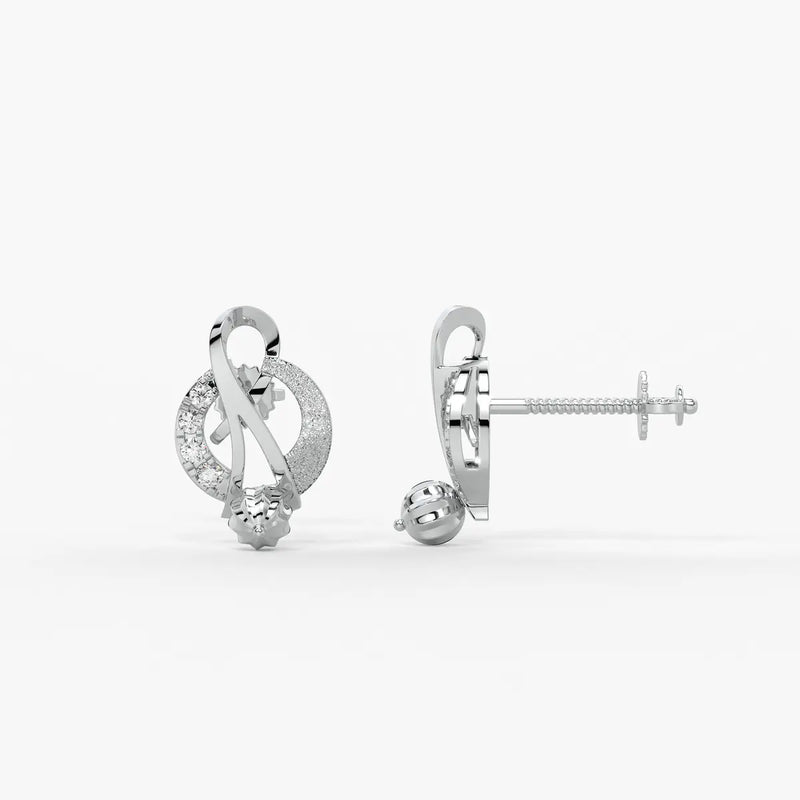 Ishvika Infinity Orbit Earrings