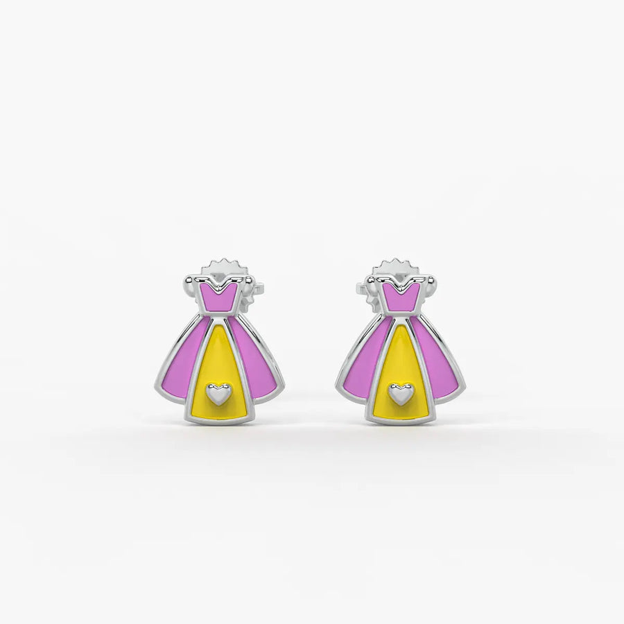 Sweetheart Princess Dress Earrings