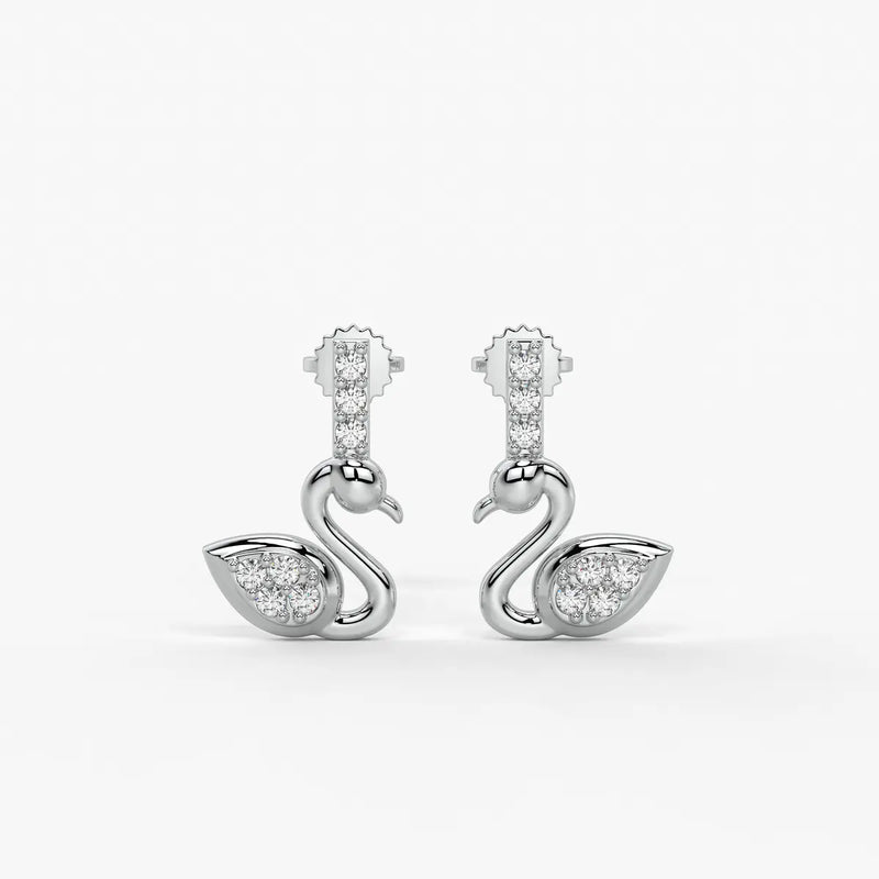 Cygnelle Serenique Swan Drop Earrings