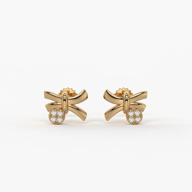 Zyvora Knotique Spark Stud Earrings