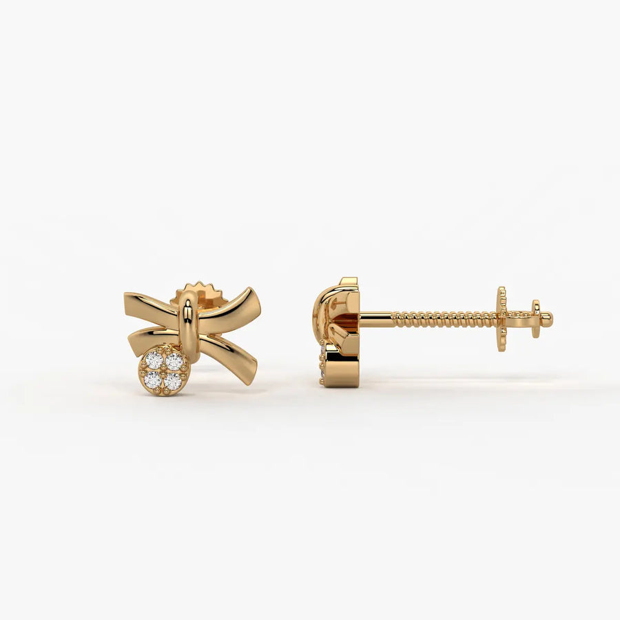 Zyvora Knotique Spark Stud Earrings