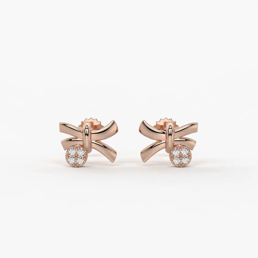 Zyvora Knotique Spark Stud Earrings
