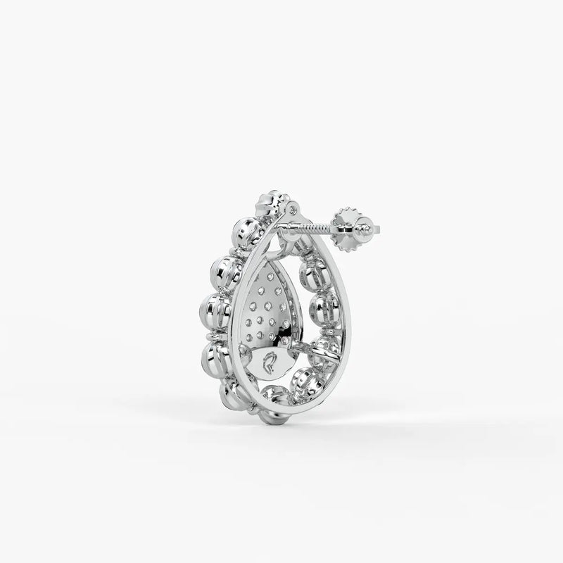 Aarvya Bloom Teardrop Earrings