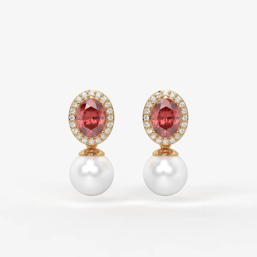 Miravelle Tide Pearl Drop Earrings