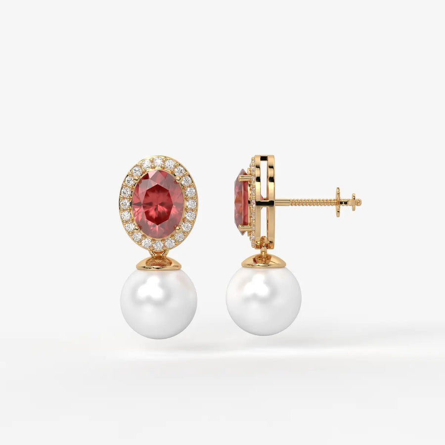 Miravelle Tide Pearl Drop Earrings