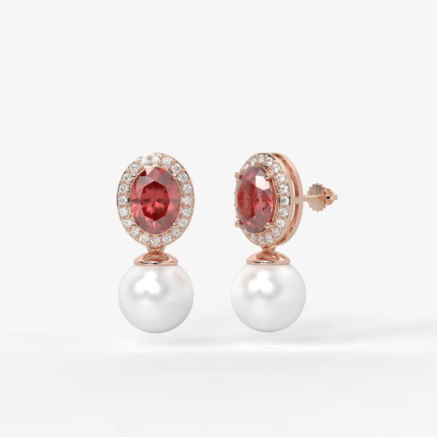 Miravelle Tide Pearl Drop Earrings