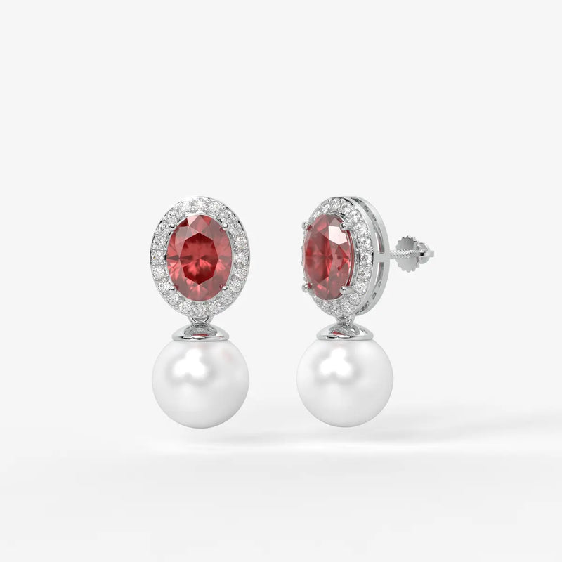 Miravelle Tide Pearl Drop Earrings