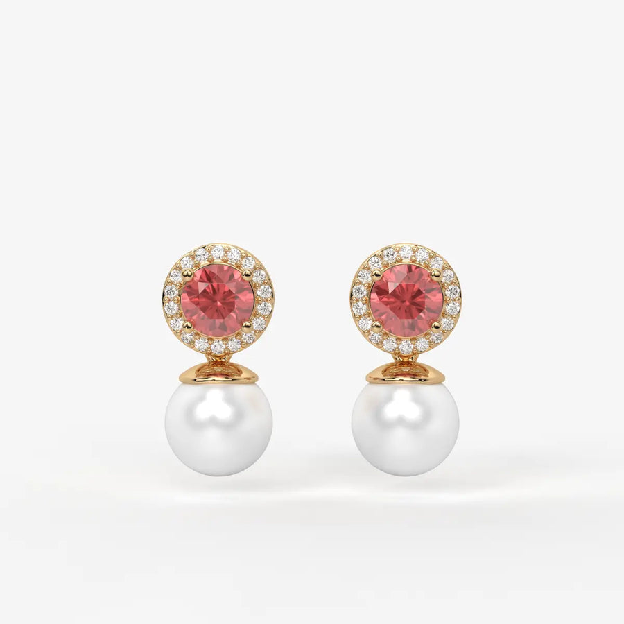 Veloria Blush Tide Earrings