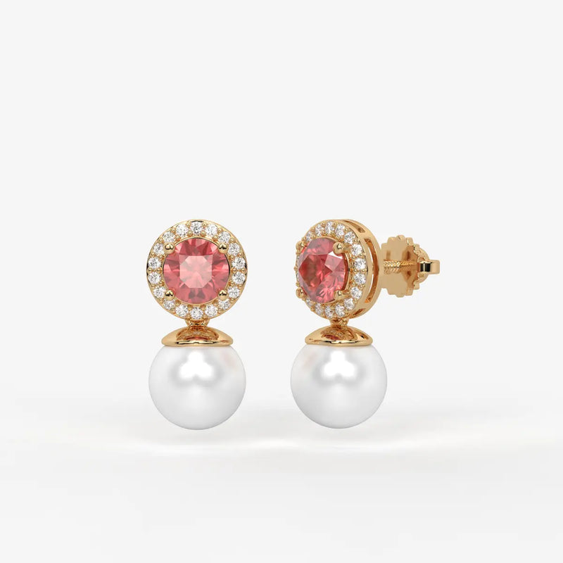 Veloria Blush Tide Earrings