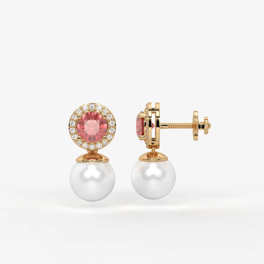 Veloria Blush Tide Earrings