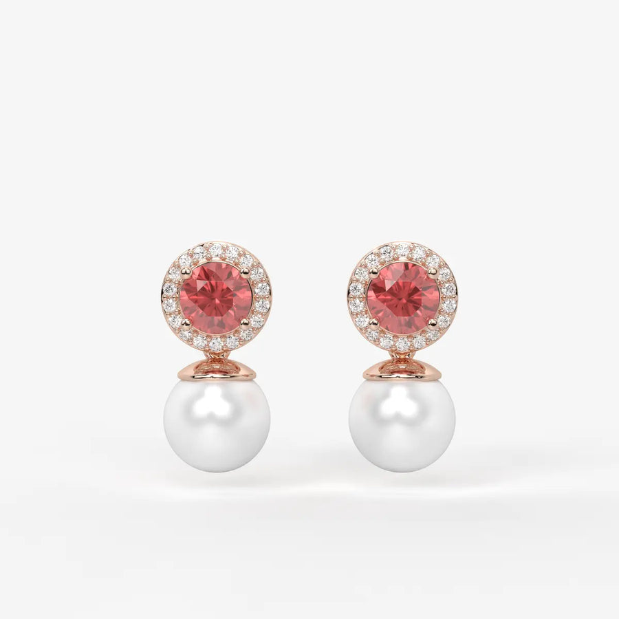 Veloria Blush Tide Earrings