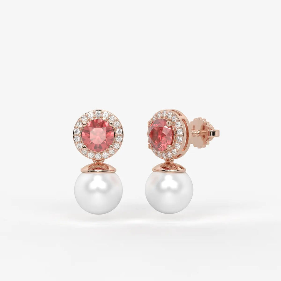 Veloria Blush Tide Earrings